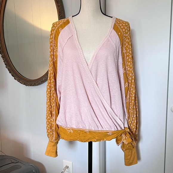 Free People Tops - Free People Wonderful Wrap Blouse